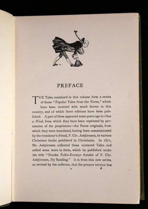 1900 Scarce Book - Tales from the Fjeld, Popular Tales from the Norse of P. Ch. Asbjornsen.