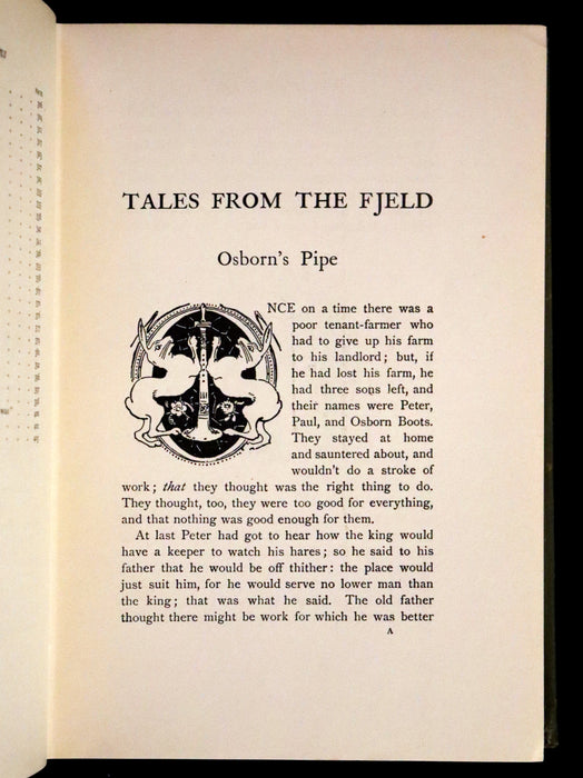 1900 Scarce Book - Tales from the Fjeld, Popular Tales from the Norse of P. Ch. Asbjornsen.