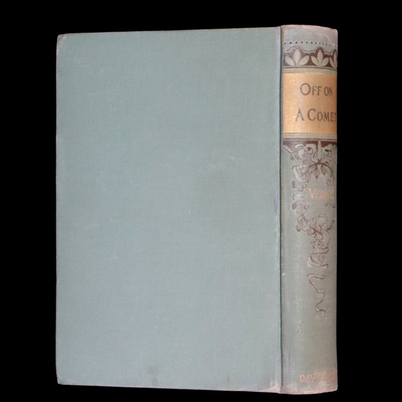 1890 Rare Book - Jules Verne, Off on a Comet! A Journey through Planetary Space.