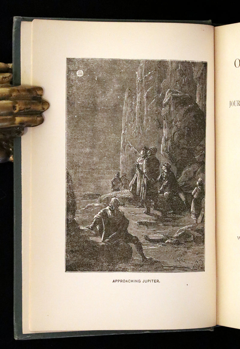 1890 Rare Book - Jules Verne, Off on a Comet! A Journey through Planetary Space.