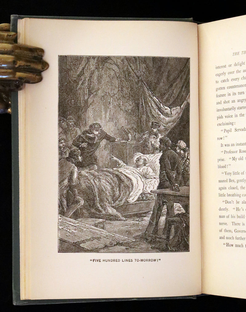 1890 Rare Book - Jules Verne, Off on a Comet! A Journey through Planetary Space.