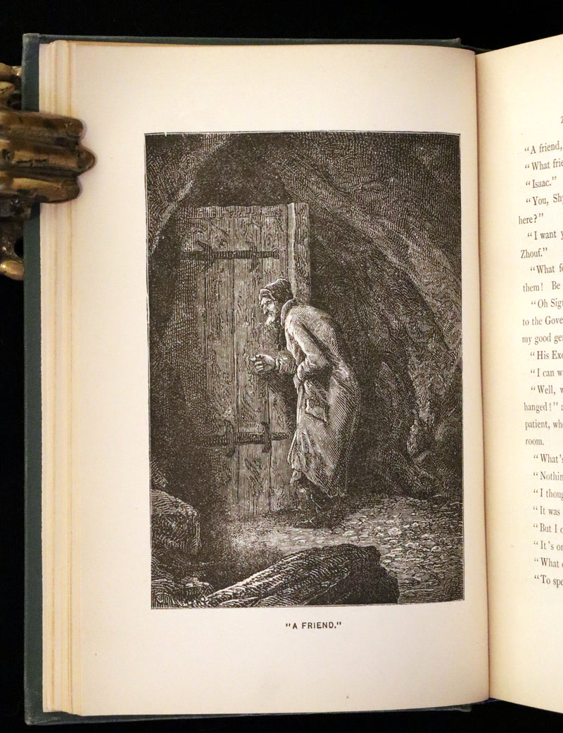 1890 Rare Book - Jules Verne, Off on a Comet! A Journey through Planetary Space.