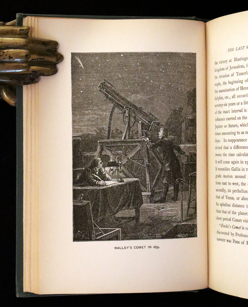1890 Rare Book - Jules Verne, Off on a Comet! A Journey through Planetary Space.