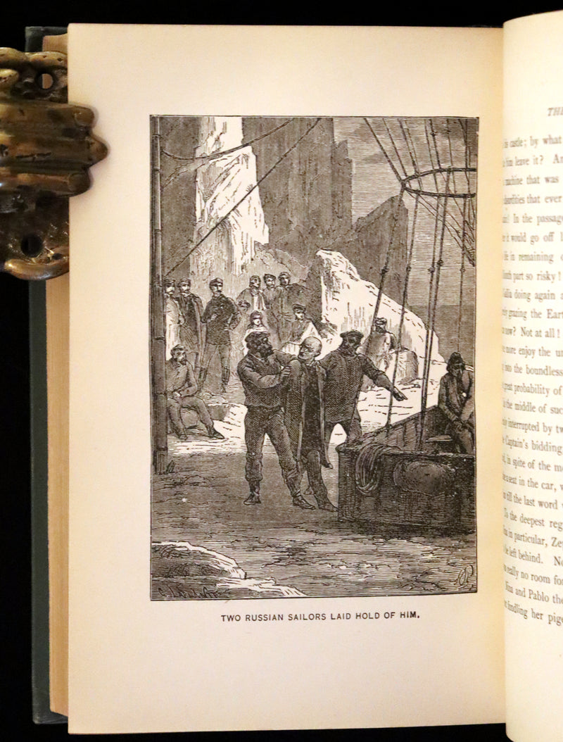 1890 Rare Book - Jules Verne, Off on a Comet! A Journey through Planetary Space.