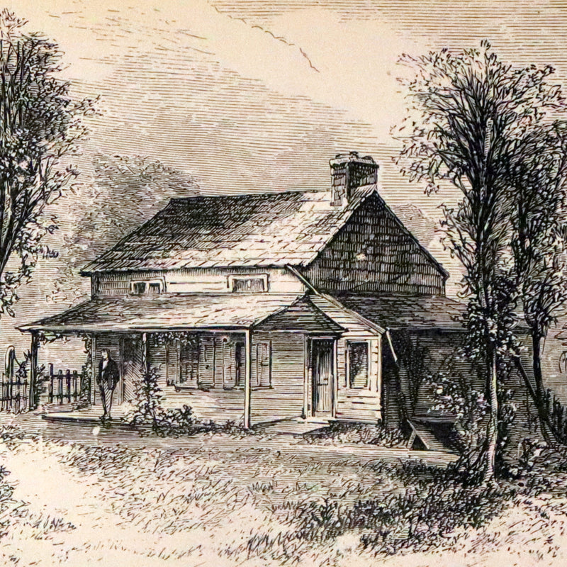 1875 Rare Victorian Edition - Complete Poems by Edgar Allan POE (The Raven, Lenore, Ulalume, ...).