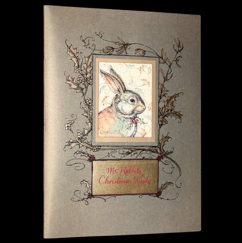 2007 Rare Book - Mr. Rabbit's Christmas Wish Translated for Humans by Charles van Sandwyk.
