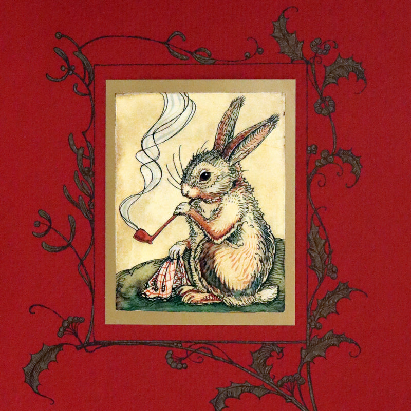 2007 Rare Book - Mr. Rabbit's Christmas Wish Translated for Humans by Charles van Sandwyk.