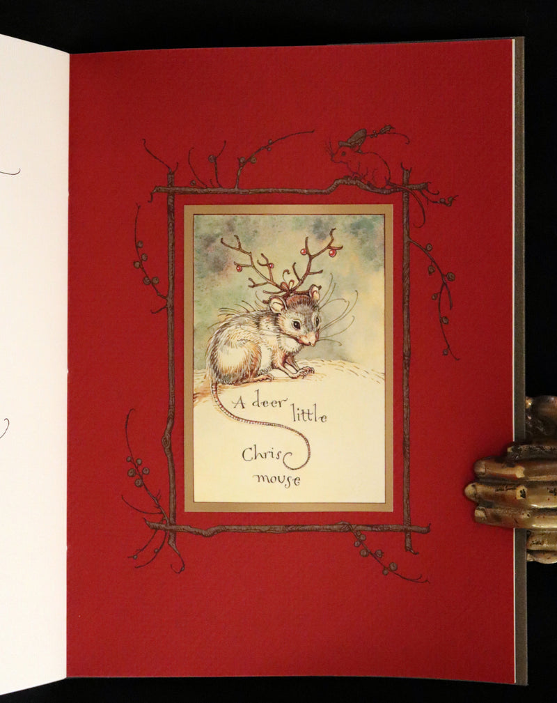 2007 Rare Book - Mr. Rabbit's Christmas Wish Translated for Humans by Charles van Sandwyk.