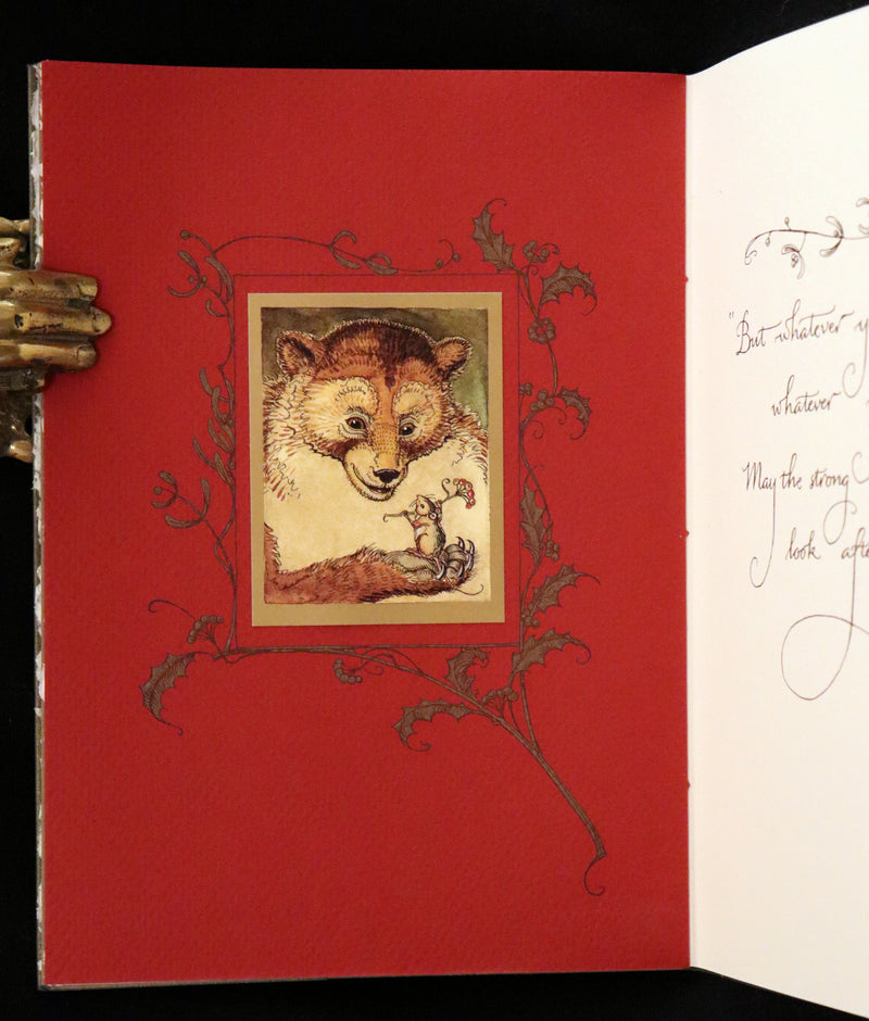 2007 Rare Book - Mr. Rabbit's Christmas Wish Translated for Humans by Charles van Sandwyk.