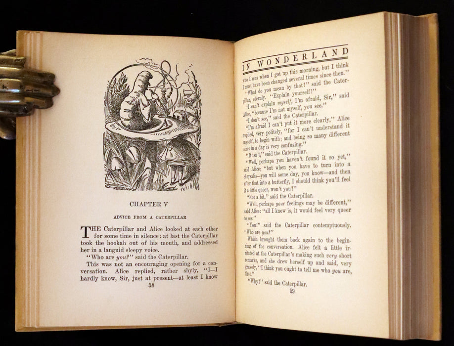 1920 Rare Jacobs Edition - Alice's Adventures in Wonderland illustrated by Elenore Abbott.