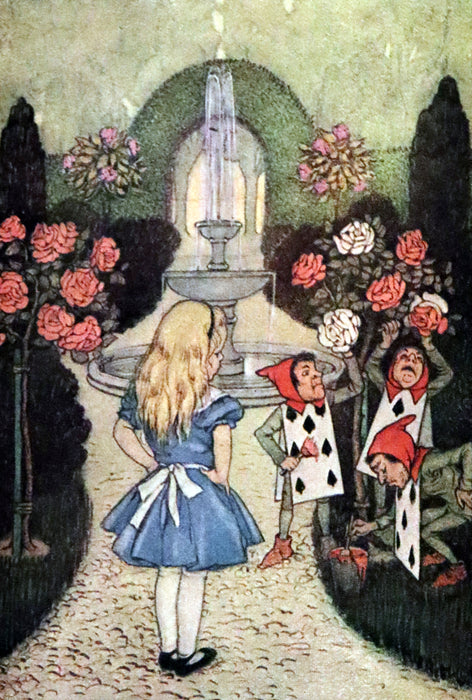 1920 Rare Jacobs Edition - Alice's Adventures in Wonderland illustrated by Elenore Abbott.