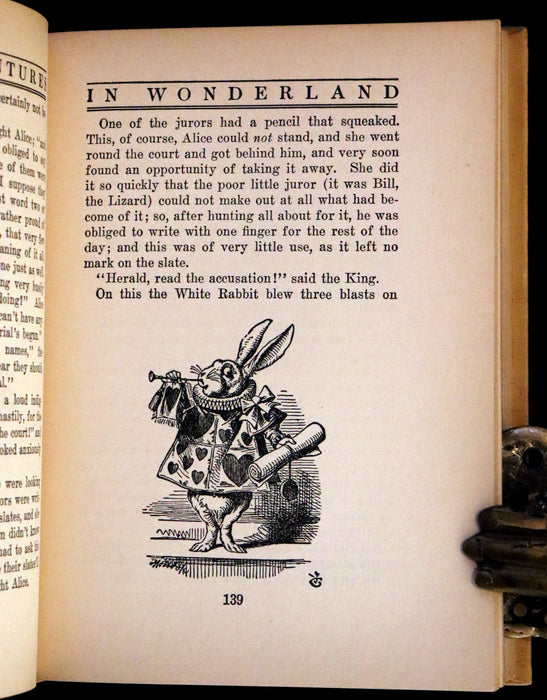 1920 Rare Jacobs Edition - Alice's Adventures in Wonderland illustrated by Elenore Abbott.