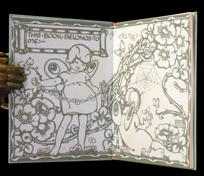 1927 Rare First Edition - Flower-Children, A Flower Book illustrated by Eleanor S. March.