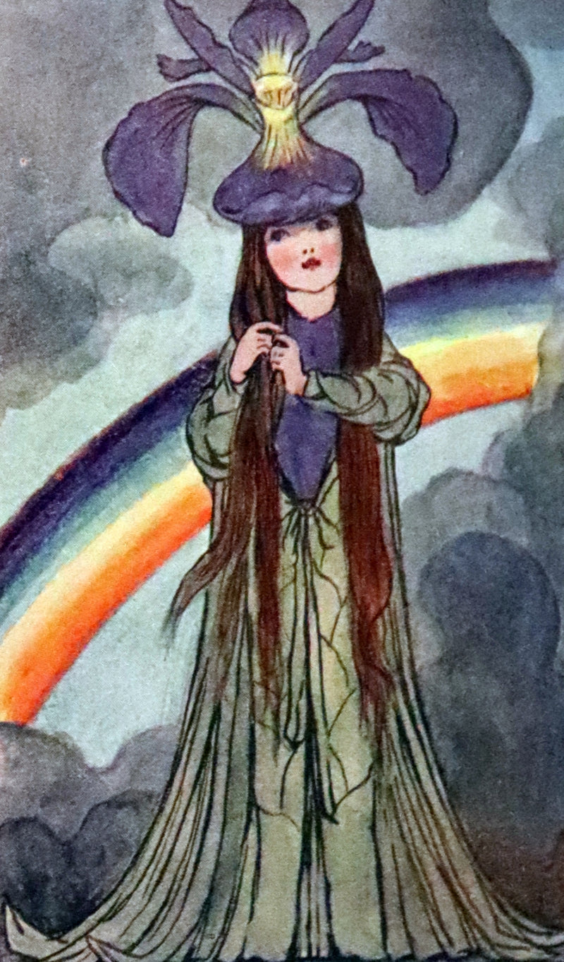 1927 Rare First Edition - Flower-Children, A Flower Book illustrated by Eleanor S. March.