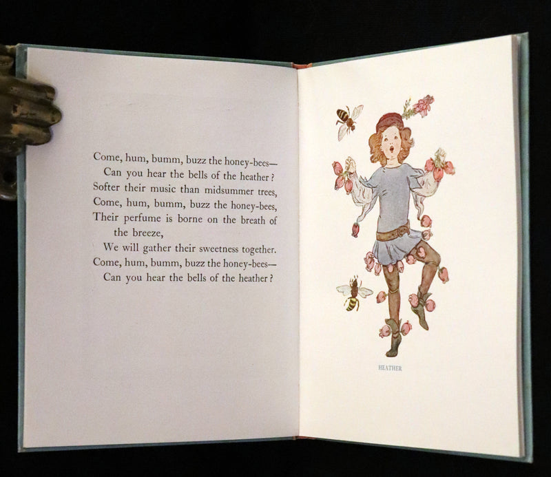 1927 Rare First Edition - Flower-Children, A Flower Book illustrated by Eleanor S. March.