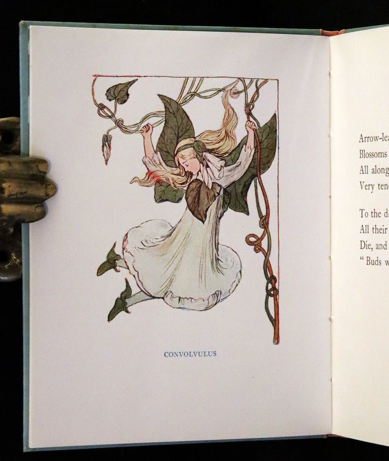 1927 Rare First Edition - Flower-Children, A Flower Book illustrated by Eleanor S. March.