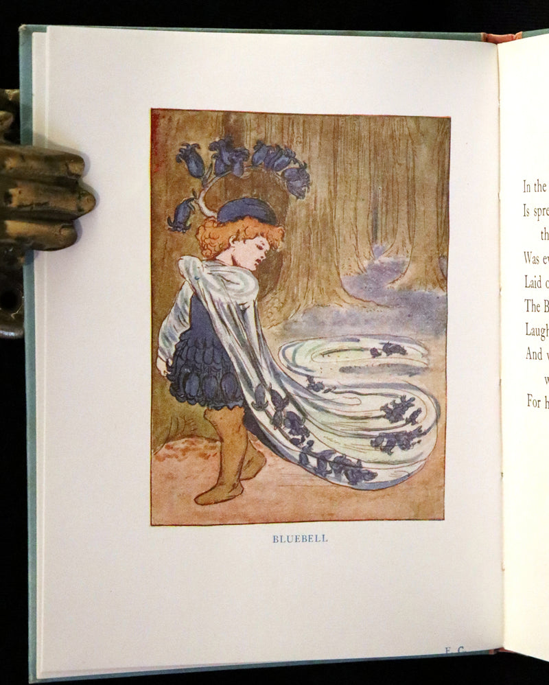 1927 Rare First Edition - Flower-Children, A Flower Book illustrated by Eleanor S. March.