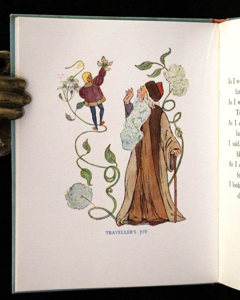 1927 Rare First Edition - Flower-Children, A Flower Book illustrated by Eleanor S. March.