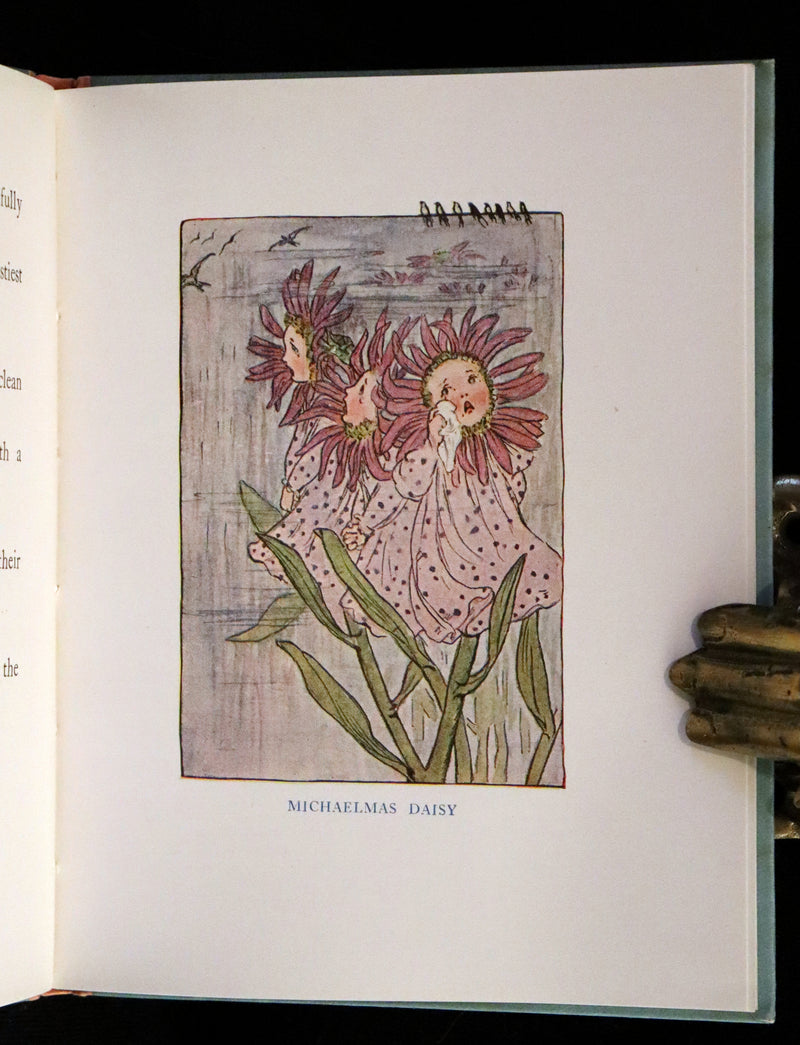 1927 Rare First Edition - Flower-Children, A Flower Book illustrated by Eleanor S. March.