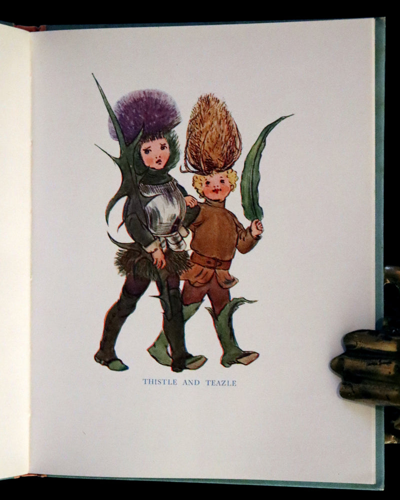 1927 Rare First Edition - Flower-Children, A Flower Book illustrated by Eleanor S. March.