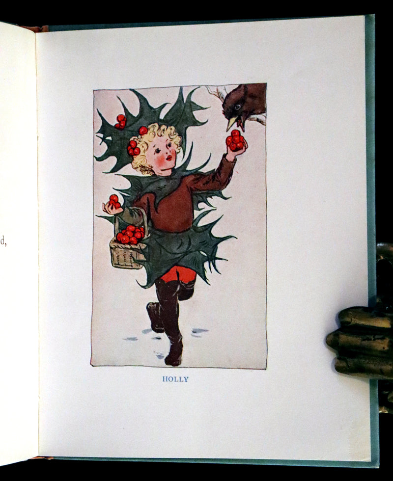 1927 Rare First Edition - Flower-Children, A Flower Book illustrated by Eleanor S. March.