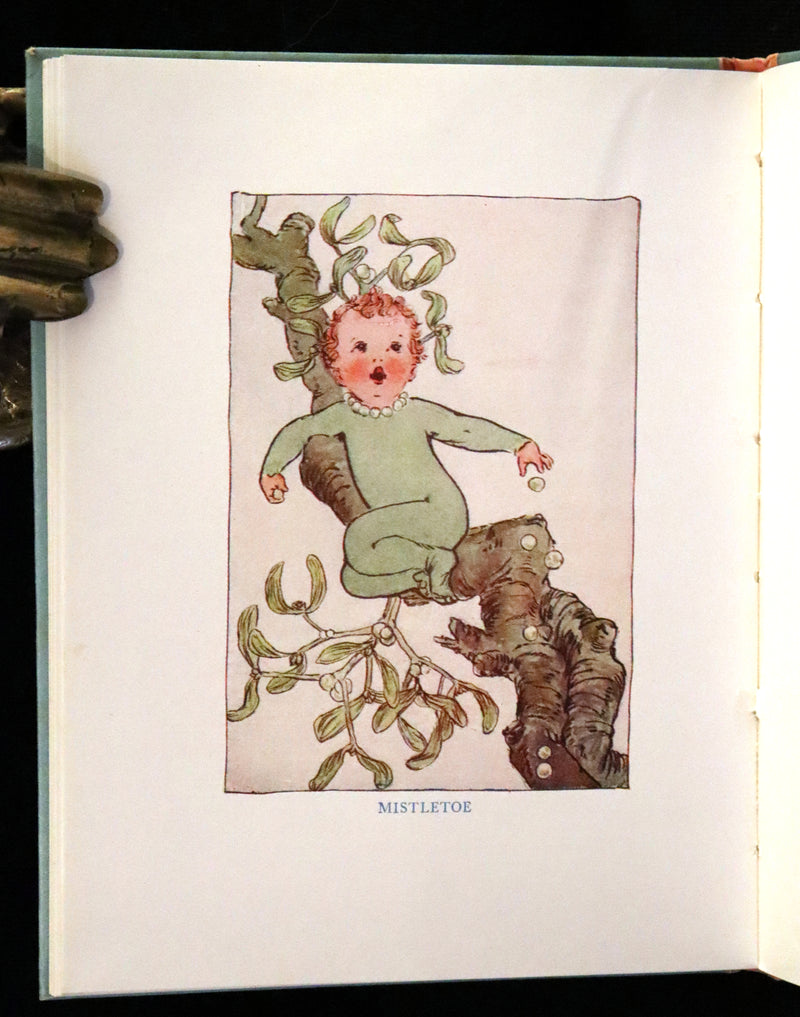 1927 Rare First Edition - Flower-Children, A Flower Book illustrated by Eleanor S. March.