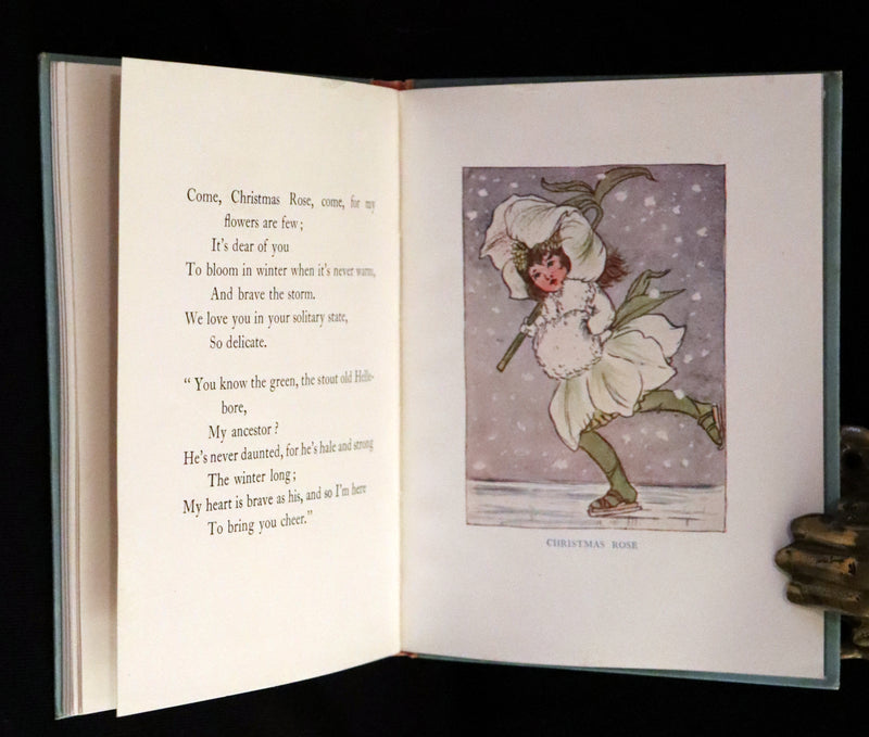 1927 Rare First Edition - Flower-Children, A Flower Book illustrated by Eleanor S. March.