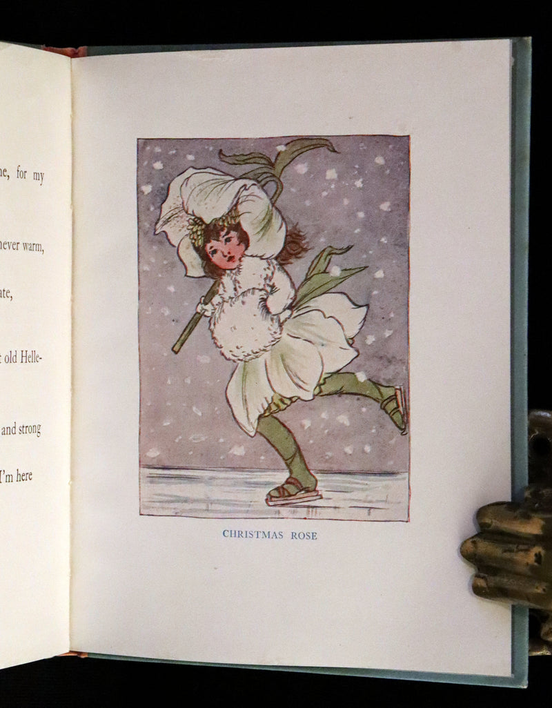 1927 Rare First Edition - Flower-Children, A Flower Book illustrated by Eleanor S. March.