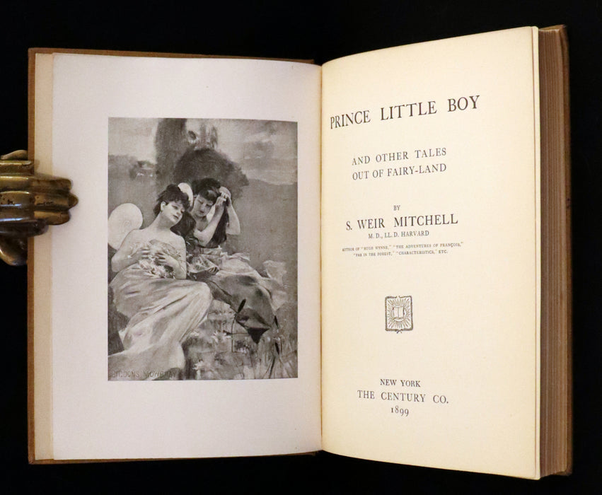 1899 Scarce Book - Prince Little Boy & Other Tales Out of Fairy-Land by Silas Weir Mitchell.