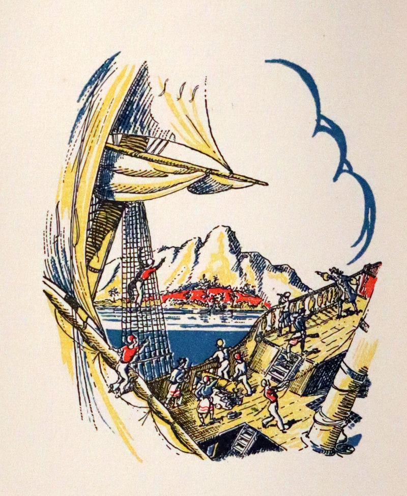 1928 Rare First Edition - Sea Magic: A Story of Adventure by Cyril W. Beaumont, illustrated by Wyndham.