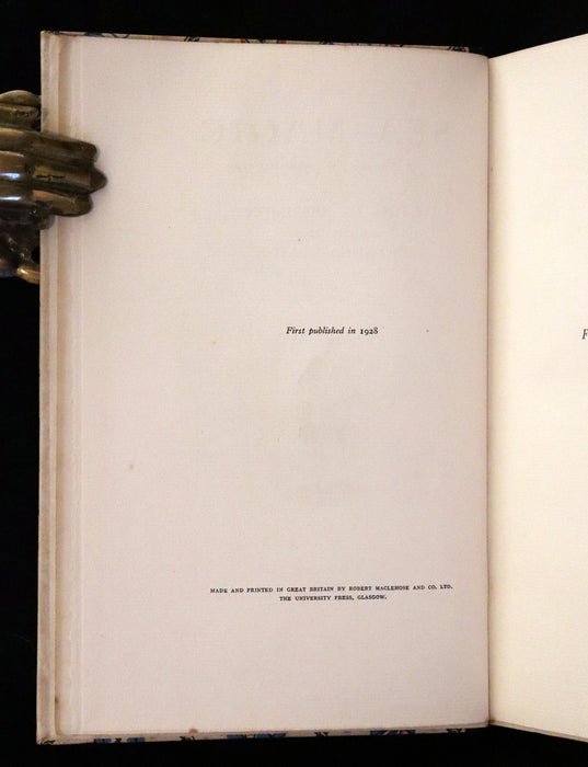 1928 Rare First Edition - Sea Magic: A Story of Adventure by Cyril W. Beaumont, illustrated by Wyndham.