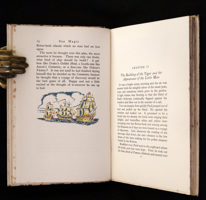 1928 Rare First Edition - Sea Magic: A Story of Adventure by Cyril W. Beaumont, illustrated by Wyndham.