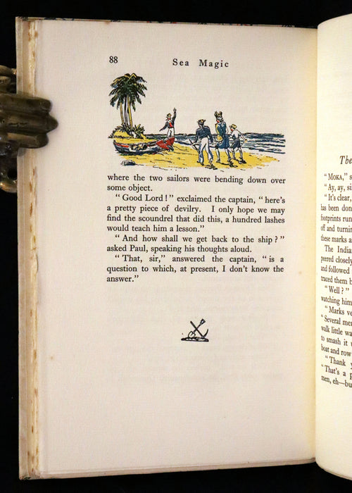 1928 Rare First Edition - Sea Magic: A Story of Adventure by Cyril W. Beaumont, illustrated by Wyndham.