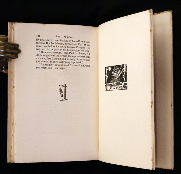 1928 Rare First Edition - Sea Magic: A Story of Adventure by Cyril W. Beaumont, illustrated by Wyndham.