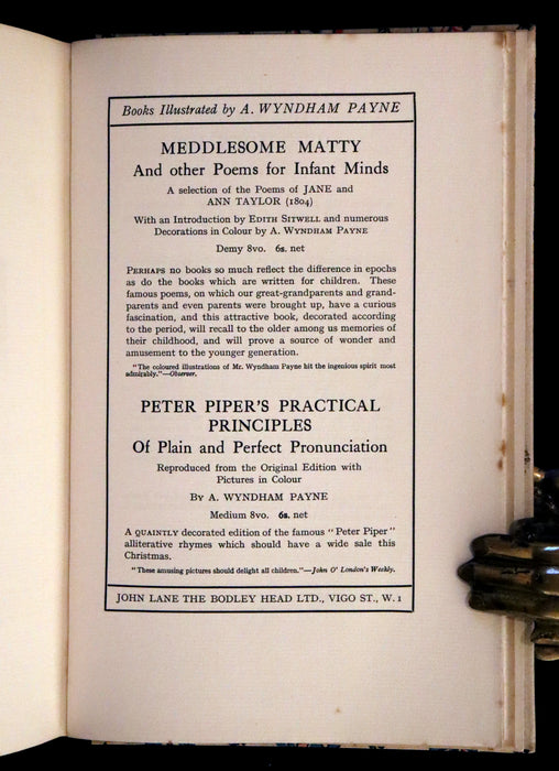 1928 Rare First Edition - Sea Magic: A Story of Adventure by Cyril W. Beaumont, illustrated by Wyndham.