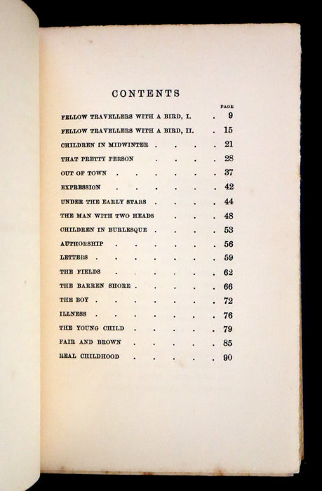 1897 Rare First Edition - The Children by Alice Meynell.