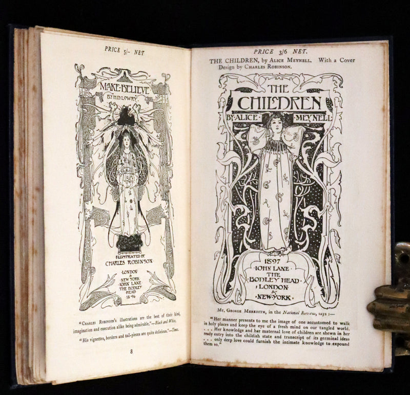 1897 Rare First Edition - The Children by Alice Meynell.