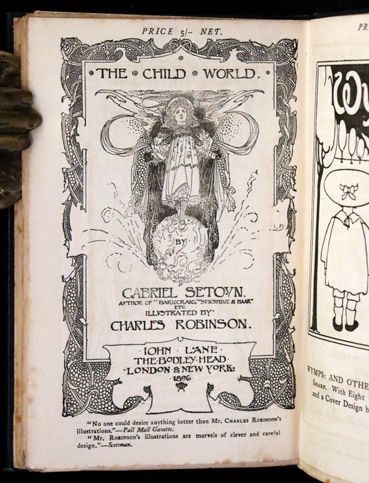 1897 Rare First Edition - The Children by Alice Meynell.