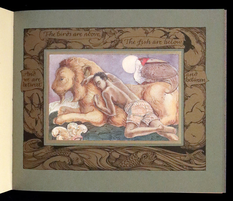 2005 Rare First Edition - Sketches from the Dream Island of Birds by Charles van Sandwyk.