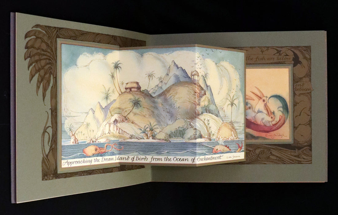 2005 Rare First Edition - Sketches from the Dream Island of Birds by Charles van Sandwyk.