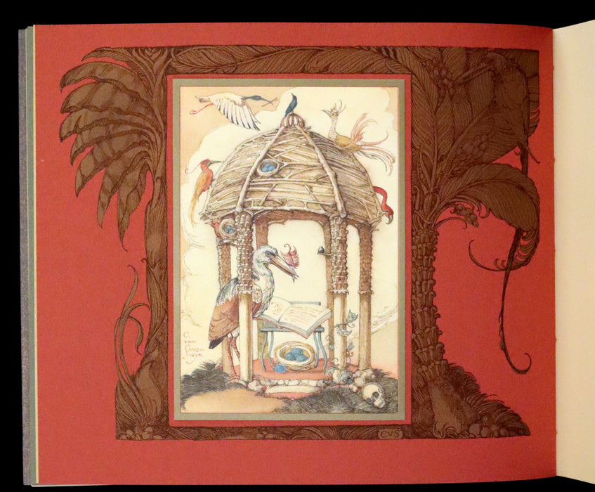 2005 Rare First Edition - Sketches from the Dream Island of Birds by Charles van Sandwyk.