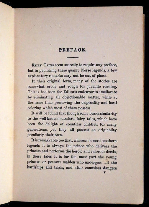 1900 Scarce Edition - Icelandic Fairy Tales Translated by Mrs. A.W. Hall and Illustrated by E.A. Mason.