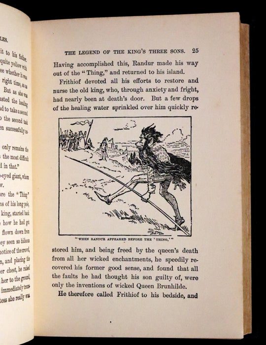 1900 Scarce Edition - Icelandic Fairy Tales Translated by Mrs. A.W. Hall and Illustrated by E.A. Mason.