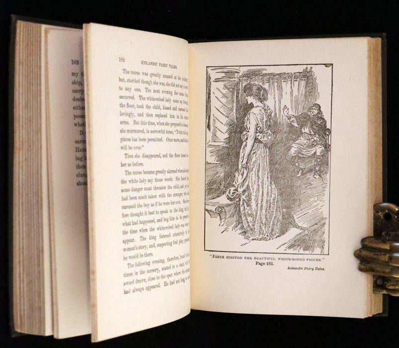 1900 Scarce Edition - Icelandic Fairy Tales Translated by Mrs. A.W. Hall and Illustrated by E.A. Mason.