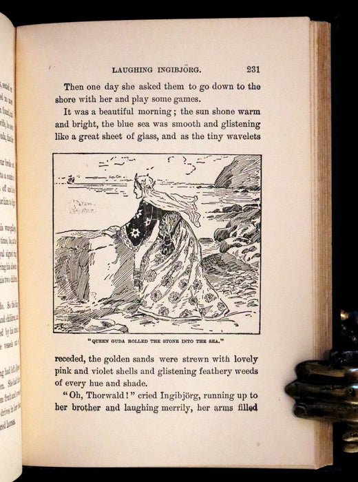 1900 Scarce Edition - Icelandic Fairy Tales Translated by Mrs. A.W. Hall and Illustrated by E.A. Mason.