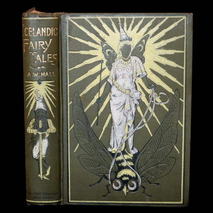 1900 Scarce Edition - Icelandic Fairy Tales Translated by Mrs. A.W. Hall and Illustrated by E.A. Mason.