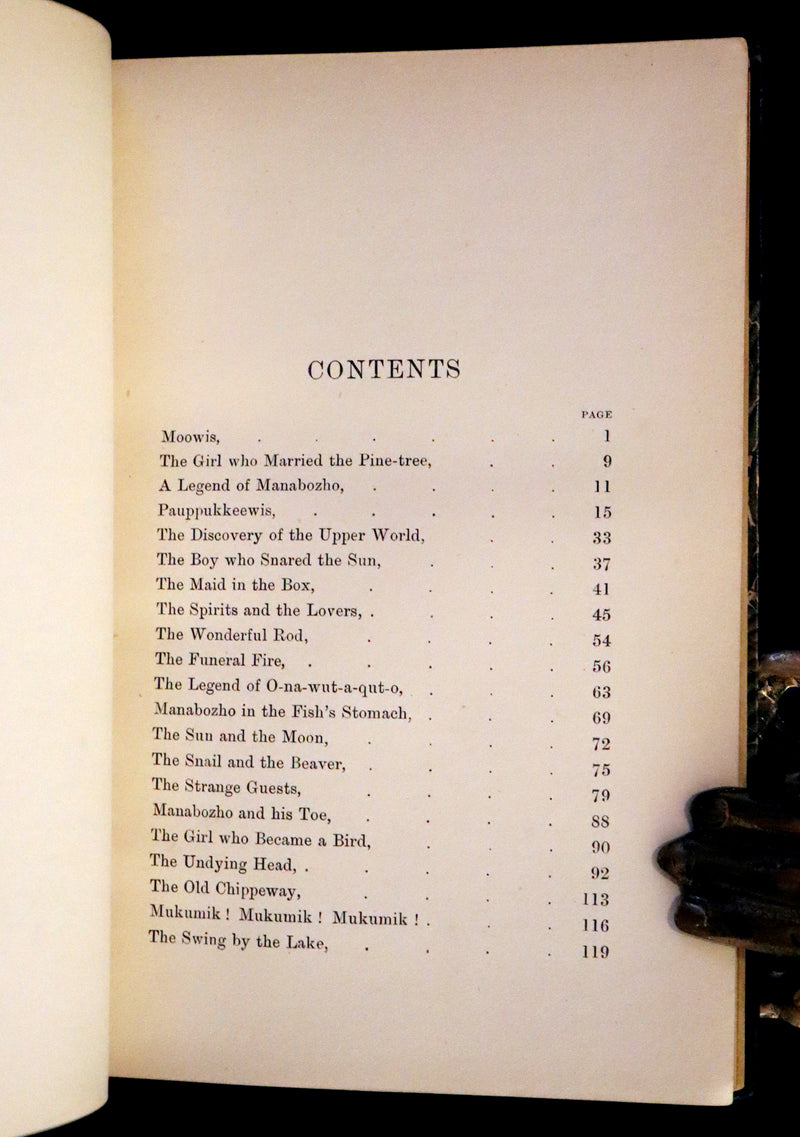1891 Rare First Edition - Folk-Lore and Legends: North American Indian.
