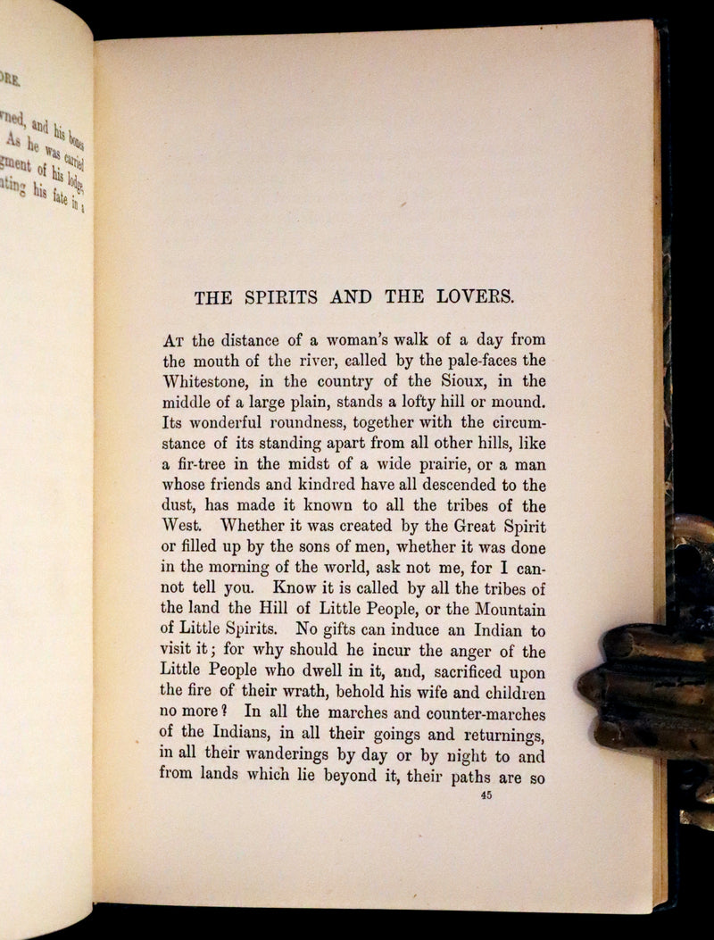 1891 Rare First Edition - Folk-Lore and Legends: North American Indian.