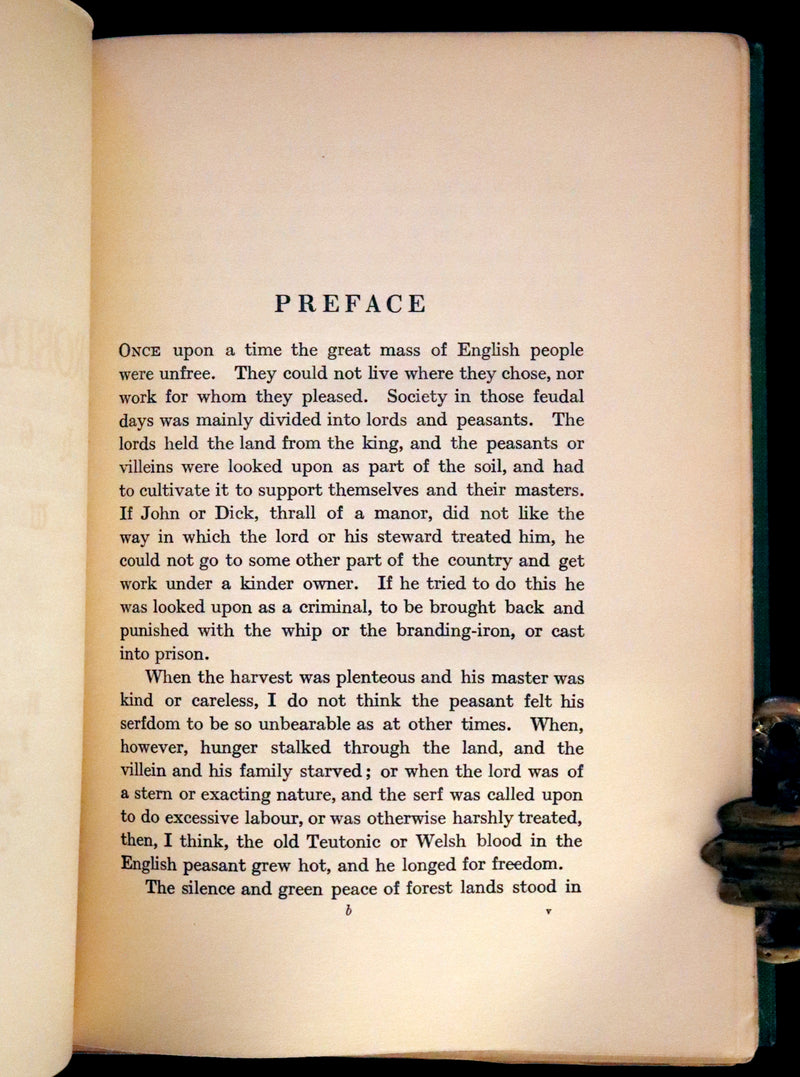 1912 Rare First Edition - Robin Hood and the Men of the Greenwood by H. Gilbert, Illustrated by Walter Crane.