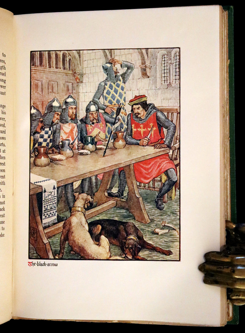 1912 Rare First Edition - Robin Hood and the Men of the Greenwood by H. Gilbert, Illustrated by Walter Crane.